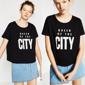 🚨SALE🚨 Zara queen of the city tee